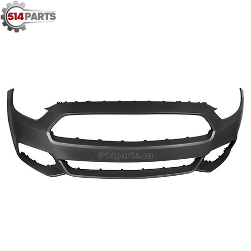 2015 - 2017 FORD MUSTANG/MUSTANG GT FRONT BUMPER COVER without TOW HOOK HOLE - PARE-CHOC AVANT sans TROU DE CROCHET DE REMORQUAGE