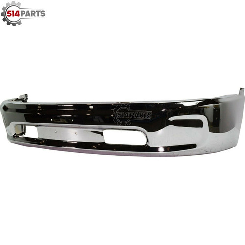 2013 - 2021 DODGE RAM 1500 CHROME STEEL FRONT BUMPER FACE BAR without FOG LIGHT HOLES/PARKING SENSOR HOLES - PARE-CHOCS AVANT en ACIER CHROMEE sans TROUS ANTIBROUILLARD/TROUS de CAPTEUR 2013 - 2021 DODGE RAM 1500 CHROME STEEL FRONT BUMPER FACE BAR without FOG LIGHT HOLES/PARKING SENSOR HOLES - PARE-CHOCS AVANT en ACIER CHROMEE sans TROUS ANTIBROUILLARD/TROUS de CAPTEUR