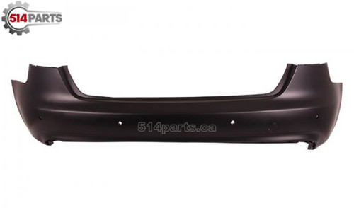 2013 - 2016 AUDI A4 SEDAN REAR BUMPER COVER with SENSOR HOLES without S-LINE PKG - PARE-CHOC ARRIERE avec TROUS de CAPTEUR sans S-LINE