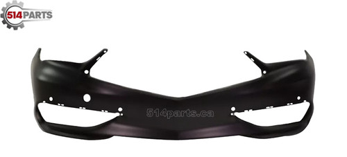 2018 - 2020 ACURA TLX FRONT BUMPER COVER with PARK ASSIST SENSOR HOLES without A-SPEC/HEADLIGHT WASHER HOLES - PARE-CHOCS AVANT avec TROUS DE CAPTEUR sans A-SPEC/TROUS de LAVE-PHARE
