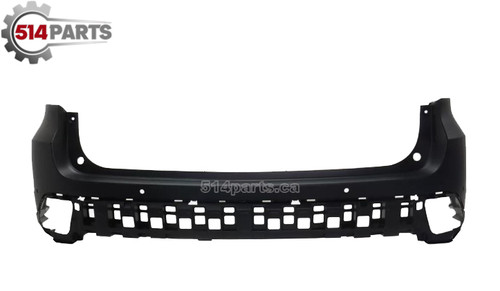 2017 - 2019 TOYOTA HIGHLANDER and HIGHLANDER HYBRID UPPER REAR BUMPER COVER with PARKING SENSOR HOLES - PARE-CHOCS ARRIERE SUPERIEUR avec TROUS de CAPTEUR