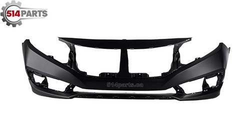 2019 - 2021 HONDA CIVIC SEDAN and COUPE USA/CANADA BUILT exc SI FRONT BUMPER - PARE-CHOCS AVANT