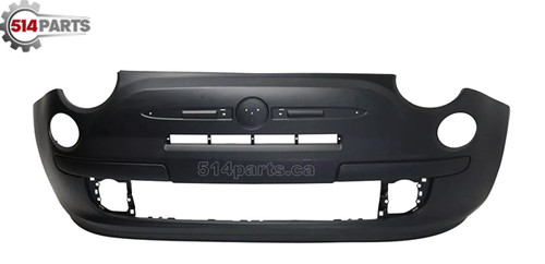 2012 - 2016 FIAT 500 POP MODEL FRONT BUMPER COVER without HOLES for CHROME MODLING/PARKING SENSORS - PARE-CHOC AVANT sans TROUS POUR MOULURE CHROMEE/CAPTEURS DE STATIONNEMENT 2012 - 2016 FIAT 500 POP MODEL FRONT BUMPER COVER without HOLES for CHROME MODLING/PARKING SENSORS - PARE-CHOC AVANT sans TROUS POUR MOULURE CHROMEE/CAPTEURS DE STATIONNEMENT