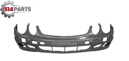 2003 - 2006 MERCEDES-BENZ E320/E500 without SPORT PKG FRONT BUMPER COVER without HEADLIGHT WASHER HOLE- PARE-CHOCS AVANT sans PAQUET SPORT sans TROUS pour LAVE-PHARES