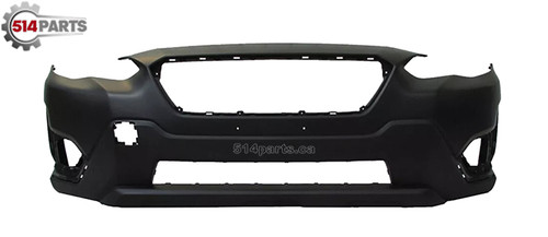2021 - 2023 SUBARU CROSSTREK except SPORT AND CANADA OUTDOOR MODELS PRIMED UPPER with TEXTURED LOWER FRONT BUMPER COVER - PARE-CHOC AVANT SUPERIEURE PRIME avec BAS TEXTURE