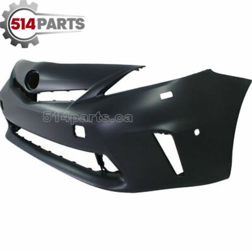 2012 - 2014 TOYOTA PRIUS V FRONT BUMPER COVER with SENSOR HOLES with HEADLIGHTS WASHER HOLES - PARE-CHOCS AVANT avec TROUS DE CAPTEUR avec TROUS DE LAVE-PHARES