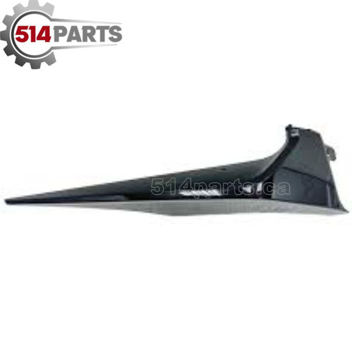 2020 - 2025 TOYOTA COROLLA SEDAN FRONT BUMPER COVER SPOILER BLACK - SPOILER de PARE-CHOC AVANT