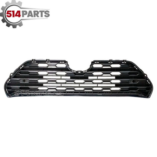 2019 - 2024 TOYOTA RAV4 LIMITED MODELS FRONT BUMPER COVER GRILLE WITH PARK ASSIST - GRILLE DU CACHE DU PARE-CHOCS AVANT AVEC ASSISTANCE AU STATIONNEMENT