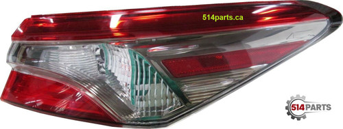 2018 - 2020 TOYOTA CAMRY SE JAPAN BUILT Models TAIL LIGHTS W/SMOKED TINT High Quality - PHARES ARRIERE AVEC TEINTURE FUMEE Haute Qualite