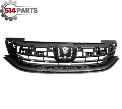 2016 - 2017 HONDA ACCORD FRONT BUMPER COVER GRILLE TEXTURED BLACK FINISH - GRILLE DE COUVERCLE DE PARE-CHOCS AVANT