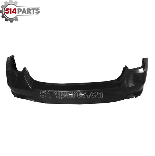 2021 - 2023 HYUNDAI ELANTRA REAR BUMPER COVER WITHOUT PARK ASSIST SENSOR HOLES - CACHE DU PARE-CHOCS ARRIÈRE SANS TROUS POUR CAPTEURS D'ASSISTANCE AU STATIONNEMENT