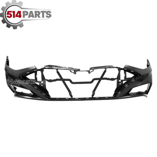 2020 - 2023 HYUNDAI SONATA SEL/SEL PLUS/LIMITED/LUXURY AND ULTIMATE MODELS FRONT BUMPER COVER WITHOUT PARK ASSIST SENSOR HOLES - CACHE DU PARE-CHOCS AVANT SANS TROUS POUR CAPTEURS D'ASSISTANCE AU STATIONNEMENT