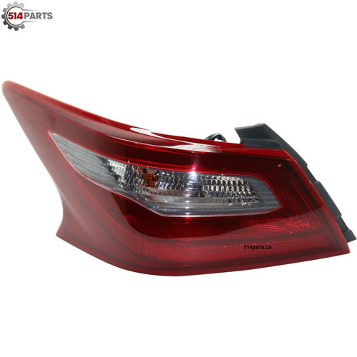2018 NISSAN ALTIMA without SMOKE HOUSING TAIL LIGHTS High Quality - PHARES ARRIERE sans BOITIER DE FUMEE Haute Qualite