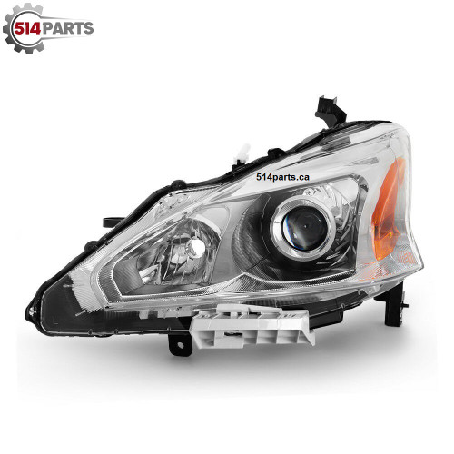 2013 - 2015 NISSAN ALTIMA SEDAN HALOGEN HEADLIGHTS High Quality - PHARES AVANT HALOGENE Haute Qualite