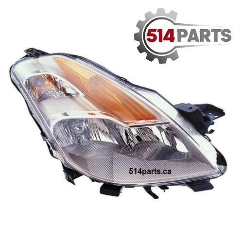 2008 - 2009 NISSAN ALTIMA COUPE HALOGEN HEADLIGHTS High Quality - PHARES AVANT HALOGENE Haute Qualite