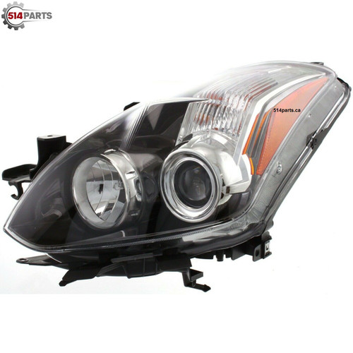 2010 - 2013 NISSAN ALTIMA COUPE HALOGEN HEADLIGHTS High Quality - PHARES AVANT HALOGENE Haute Qualite
