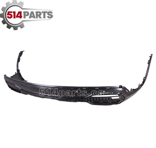 2021 - 2023 KIA SORENTO FOR GAS 2-PIECE S/EX AND SX REAR LOWER BUMPER COVER WITH PARK ASSIST HOLE - CACHE INFÉRIEUR DU PARE-CHOCS ARRIÈRE AVEC TROU POUR ASSISTANCE AU STATIONNEMENT