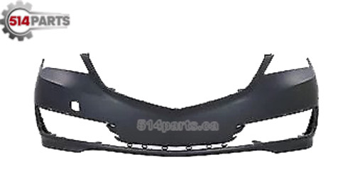 2015 - 2017 ACURA TLX FRONT BUMPER COVER without PARKING SENSOR HOLES/HEADLIGHT WASHER HOLES - PARE-CHOCS AVANT sans TROUS DE CAPTEUR/TROUS de LAVE-PHARE