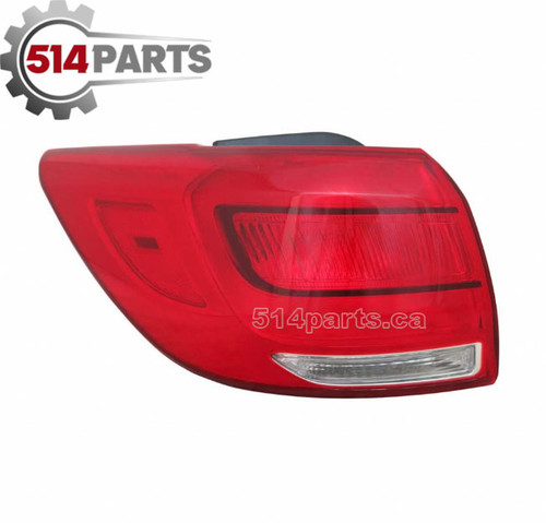 2014 - 2016 KIA SPORTAGE EX/LX MODELS OUTER TAILLIGHT ASSEMBLY - ENSEMBLE DE FEU ARRIÈRE EXTÉRIEUR