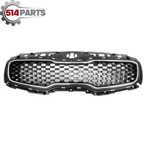 2017 - 2019 KIA SPORTAGE LX MODELS FRONT BUMPER COVER GRILLE - GRILLE DU CACHE DU PARE-CHOCS AVANT
