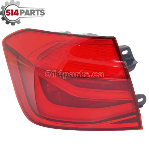 2016 - 2018 BMW 3 SERIES SEDAN OUTER TAILLIGHT ASSEMBLY - ENSEMBLE DE FEU ARRIÈRE EXTÉRIEUR