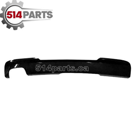 2011 - 2016 BMW 5 SERIES WITH M-PACKAGE REAR BUMPER LOWER VALANCE SINGLE EXHAUST - VALENCE INFÉRIEURE DU PARE-CHOCS ARRIÈRE
