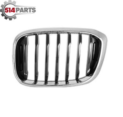 2018 - 2021 BMW X3 BASE MODELS WITHOUT M-PACKAGE FRONT BUMPER COVER GRILLE - GRILLE DE COUVERCLE DE PARE-CHOCS AVANT
