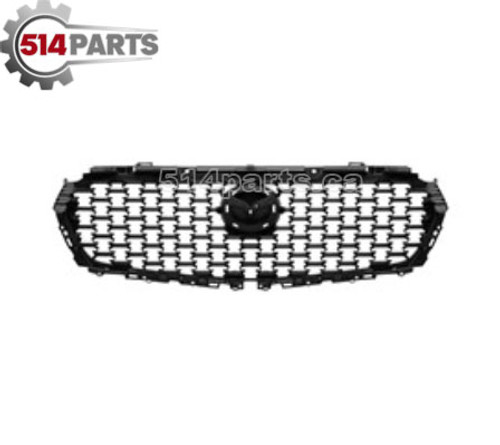 2023 - 2025 MAZDA CX-50 FRONT BUMPER COVER GRILLE WITHOUT CAMERA - GRILLE DU CACHE DU PARE-CHOCS AVANT