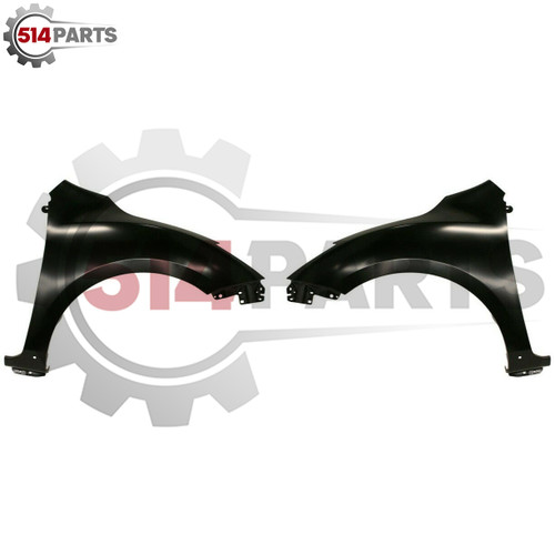 2010 - 2013 MAZDA 3 and MAZDA 3 SPORT(CANADA) CAPA Certified FRONT FENDERS with MOULDING HOLE, without SIGNAL LAMP HOLE - AILES AVANT avec TROU DE MOULAGE, sans TROU DE FEU DE SIGNALISATION CAPA Certifiee