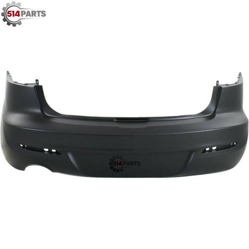 2012 - 2013 MAZDA 3 2.0L SEDAN PRIMED REAR BUMPER COVER - PARE-CHOC ARRIERE PRIME