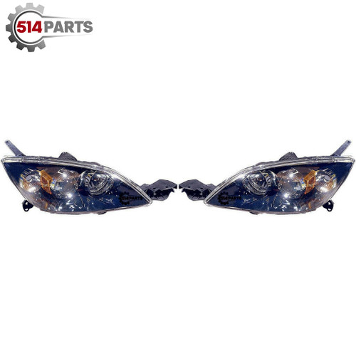 2004 - 2009 MAZDA 3 Hatchback HALOGEN HEADLIGHTS High Quality - PHARES AVANT HALOGENE Haute Qualite 2004 - 2009 MAZDA 3 Hatchback HALOGEN HEADLIGHTS High Quality - PHARES AVANT HALOGENE Haute Qualite