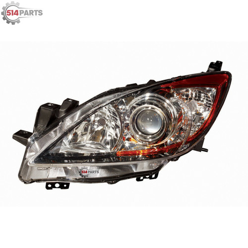 2010 - 2013 MAZDA 3 and MAZDA 3 SPORT(CANADA) without SKYACTIV PKG HALOGEN HEADLIGHTS High Quality - PHARES AVANT a HALOGENE sans SKYACTIV PKG Haute Qualite