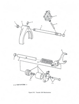 (2244D30) Push Rod Transfer Case