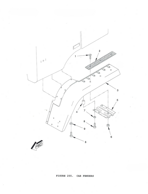 (12420137-001) L/H Front Fender