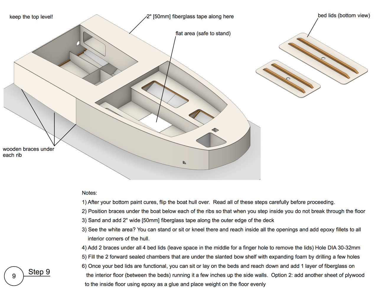 Micro Scow 4M Coastal Cruiser Digital Plans
