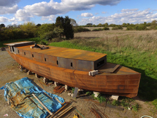 65' Teign Motor Barge Plans