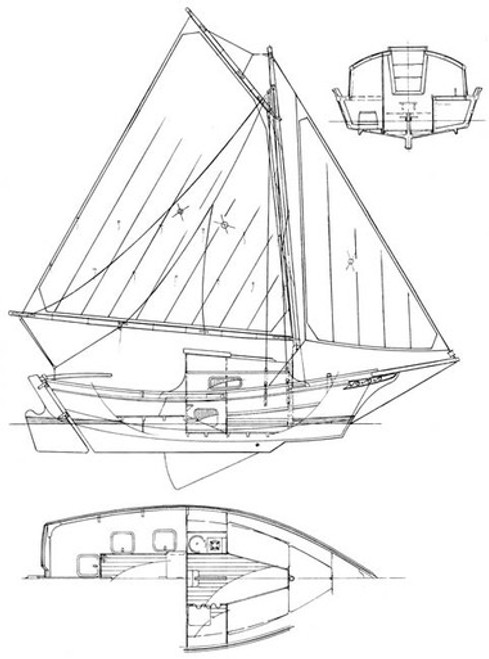 20' Fisher Skipjack Plans