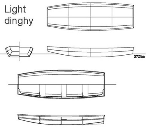 Light Dinghy Free Plans
