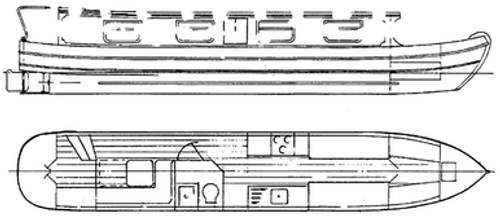 36' Hawfinch Wood Narrowboat Plans