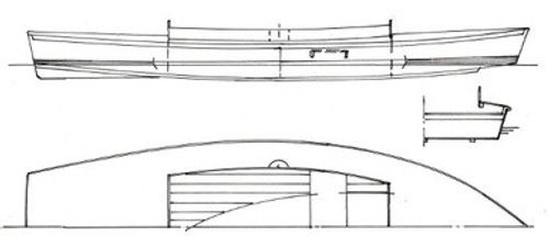 11'6" Eider Duck Punt Plans