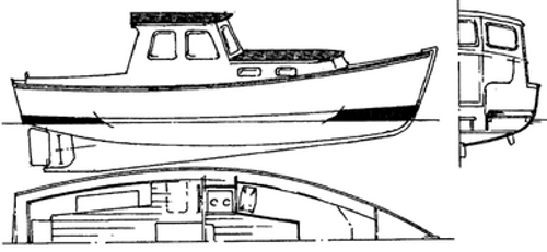 Rathlin 20 Motor Yacht Plans