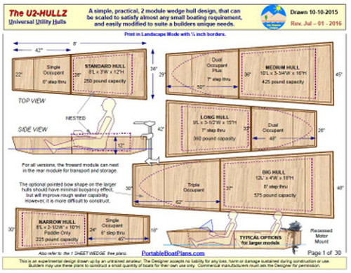 U2 HULLZ Plans PDF