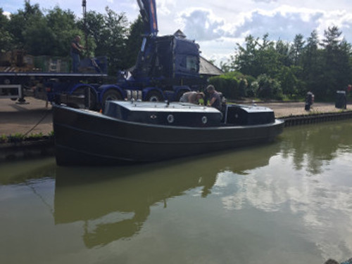32' x 6' 9" Steel Canal Tug Plans