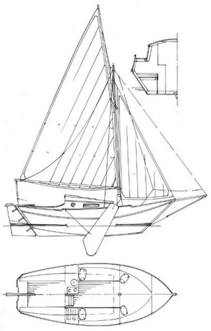 25' Songthrush Dutch Yacht Plans