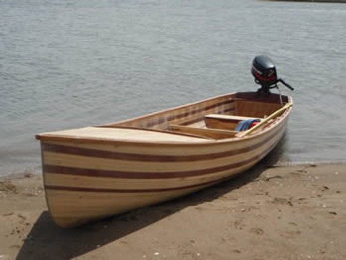 12-16' Strip Planked Motor Canoe Plans