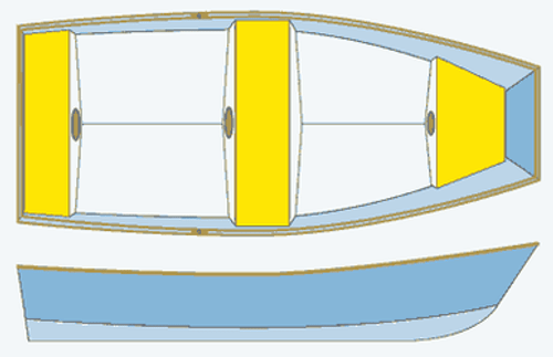 14' Nuthatch Pram Plans - Fishing Version PDF