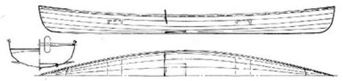 13'6" Big Kate Open Canoe Plans