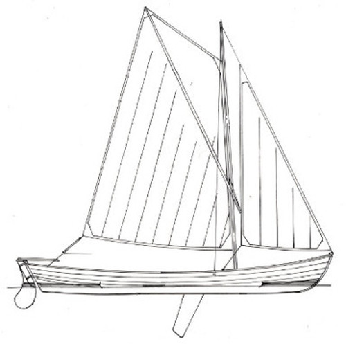 24' Oarsome Coastal Rowing Skiff