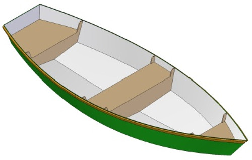 12′ Row boat Plans PDF