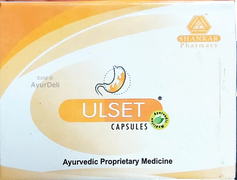 Buy Ulset Capsules 10's Pack at AyurDeli at lowest price Buy Ulset Capsules 10's Pack at AyurDeli at lowest price